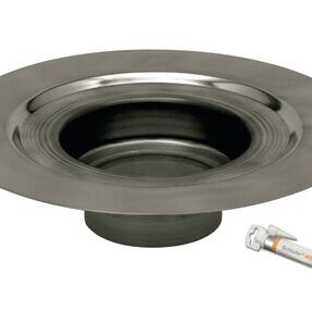 KERDI-DRAIN FLANGE KIT STN STEEL 3" OUTLET