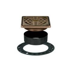 KERDI-DRAIN Grate Kit 4" Oil-Rubbed Bronze