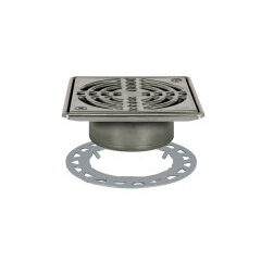 KERDI-DRAIN Grate Kit 6" Stainless Steel