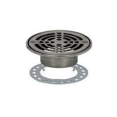 KERDI-DRAIN Grate Kit 6" Round Stainless Steel