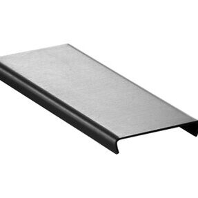 KERDI-LINE-FC COVER PLATE BRUSH STN STEEL