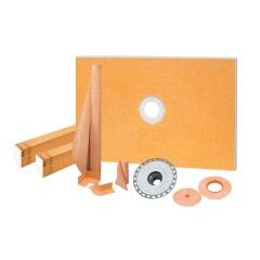 KERDI-SHOWER-KIT 48" x 72" PVC Flange 2"
