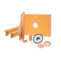 KERDI-SHOWER-KIT 38" x 60" ABS Flange 2"