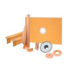 KERDI-SHOWER-KIT 38" x 60" PVC Flange 2"