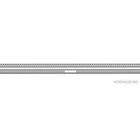 KERDI-LINE-VARIO 8' D13-HERRINGBONE TSSG