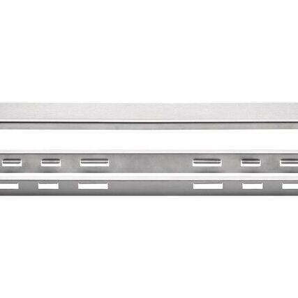 KERDI-LINE 1-1/8" FRAME 48" SOLID GRATE