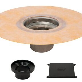 KERDI-DRAIN-F FLANGE 2" STN STEEL